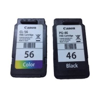 CANON CL-56+PG-46  RENKLI+SİYAH KARTUŞ SET